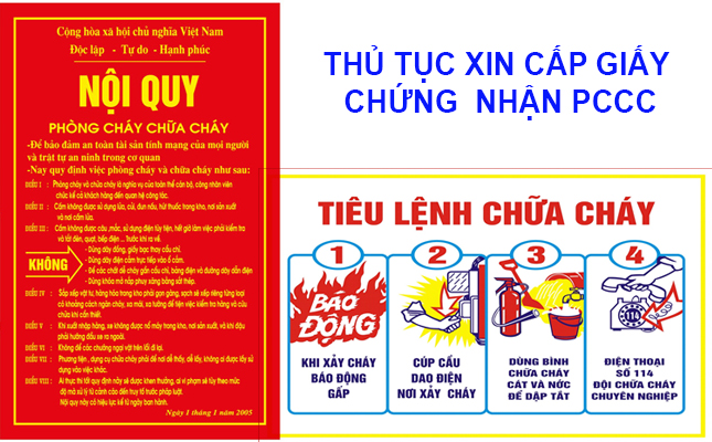 hồ sơ xin cấp phép kinh doanh dịch vụ PCCC
