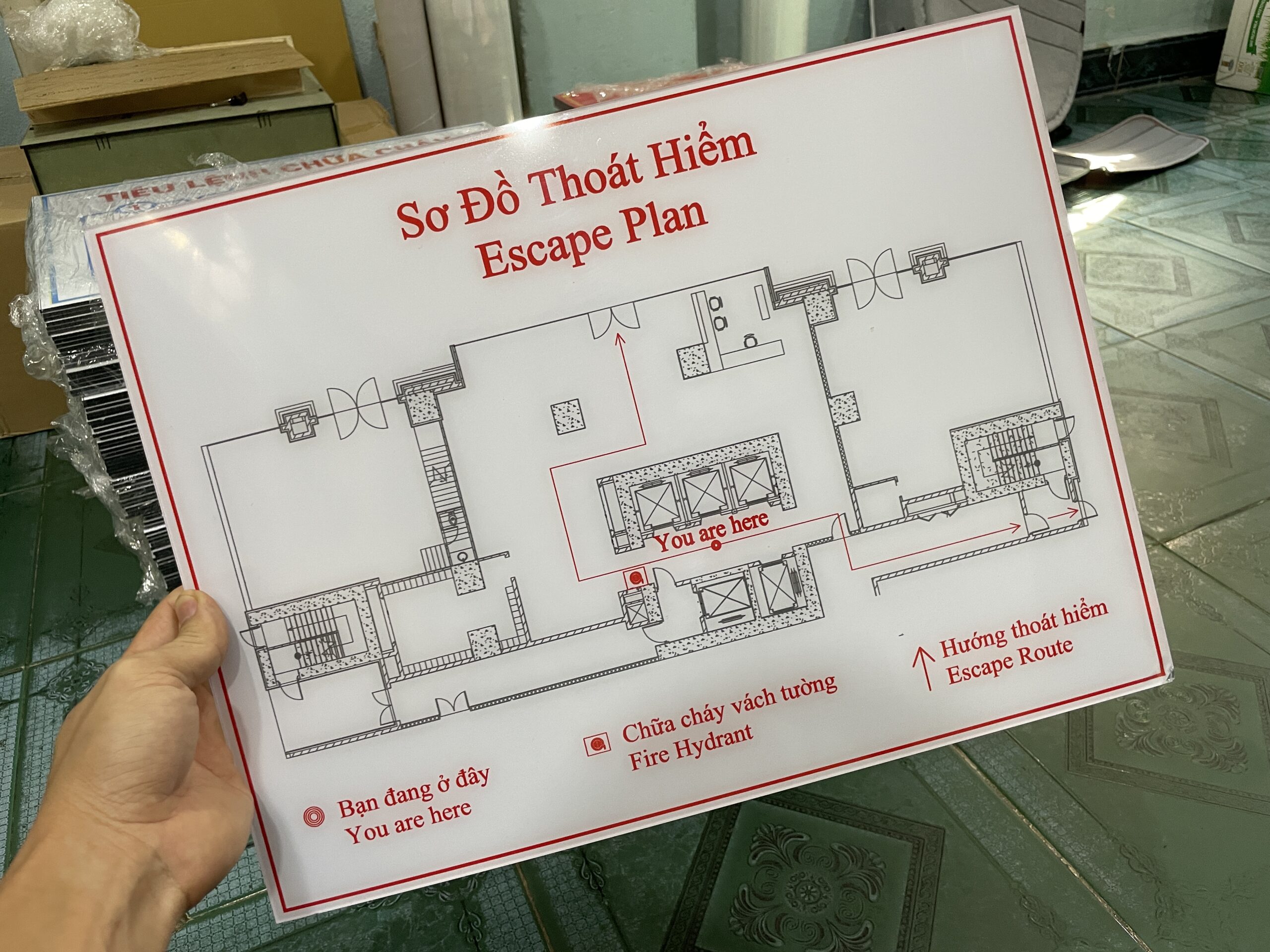 sơ đồ thoát hiểm
