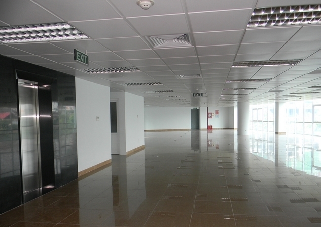 với hệ thống hút khói hành lang tòa nhà