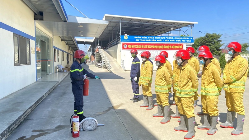 huấn luyện đội PCCC