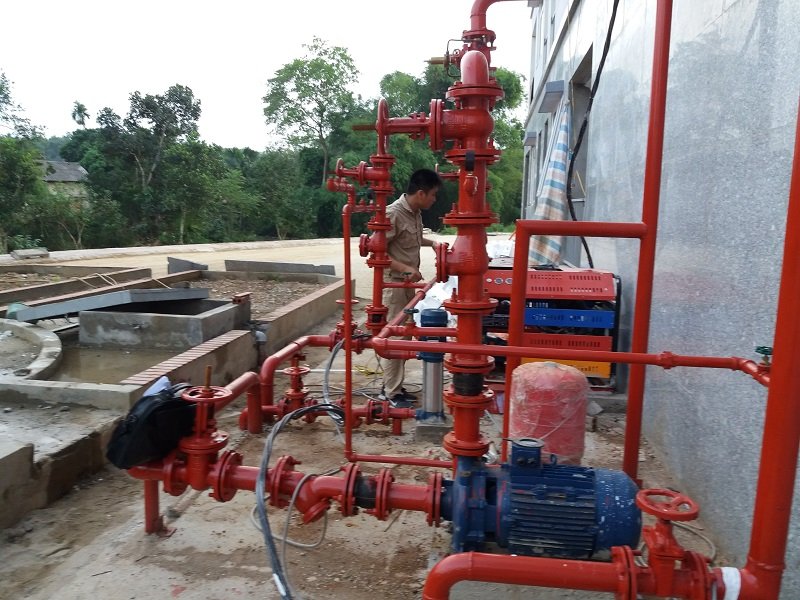 công suất máy bơm chữa cháy 