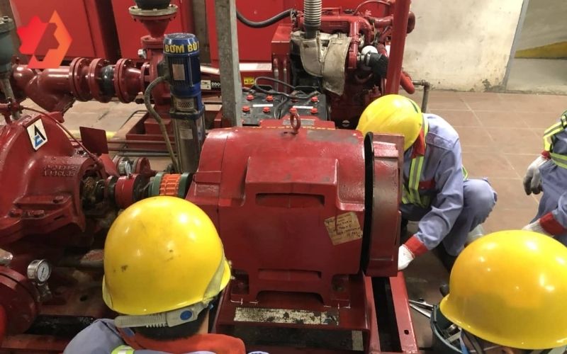 máy bơm chữa cháy công nghiệp 