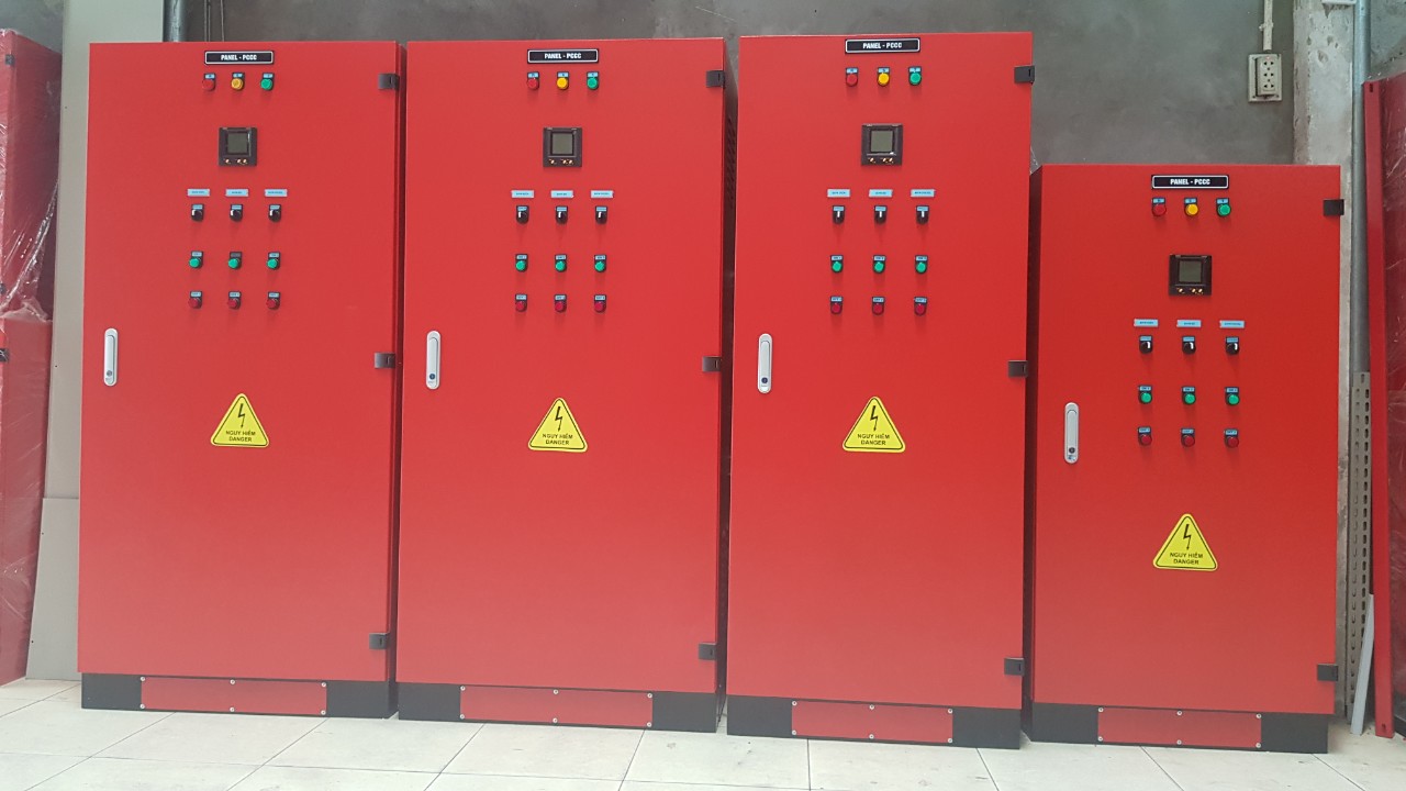 tủ điều khiển máy bơm chữa cháy tự động