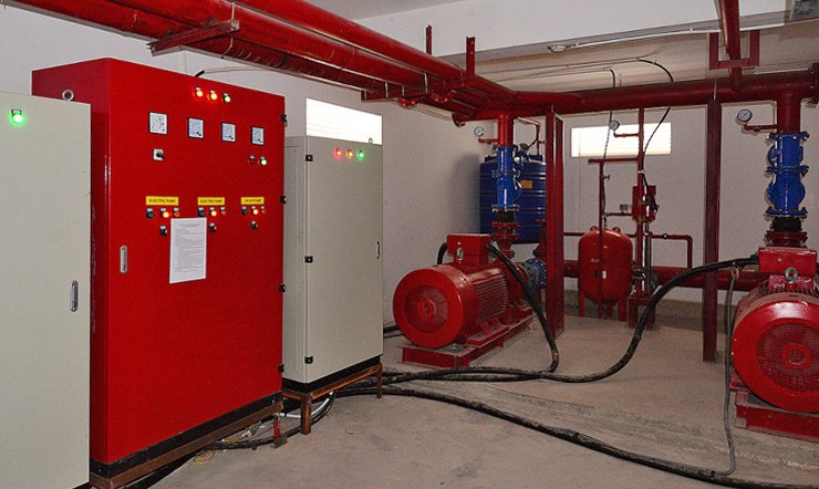 tủ điều khiển máy bơm chữa cháy tự động
